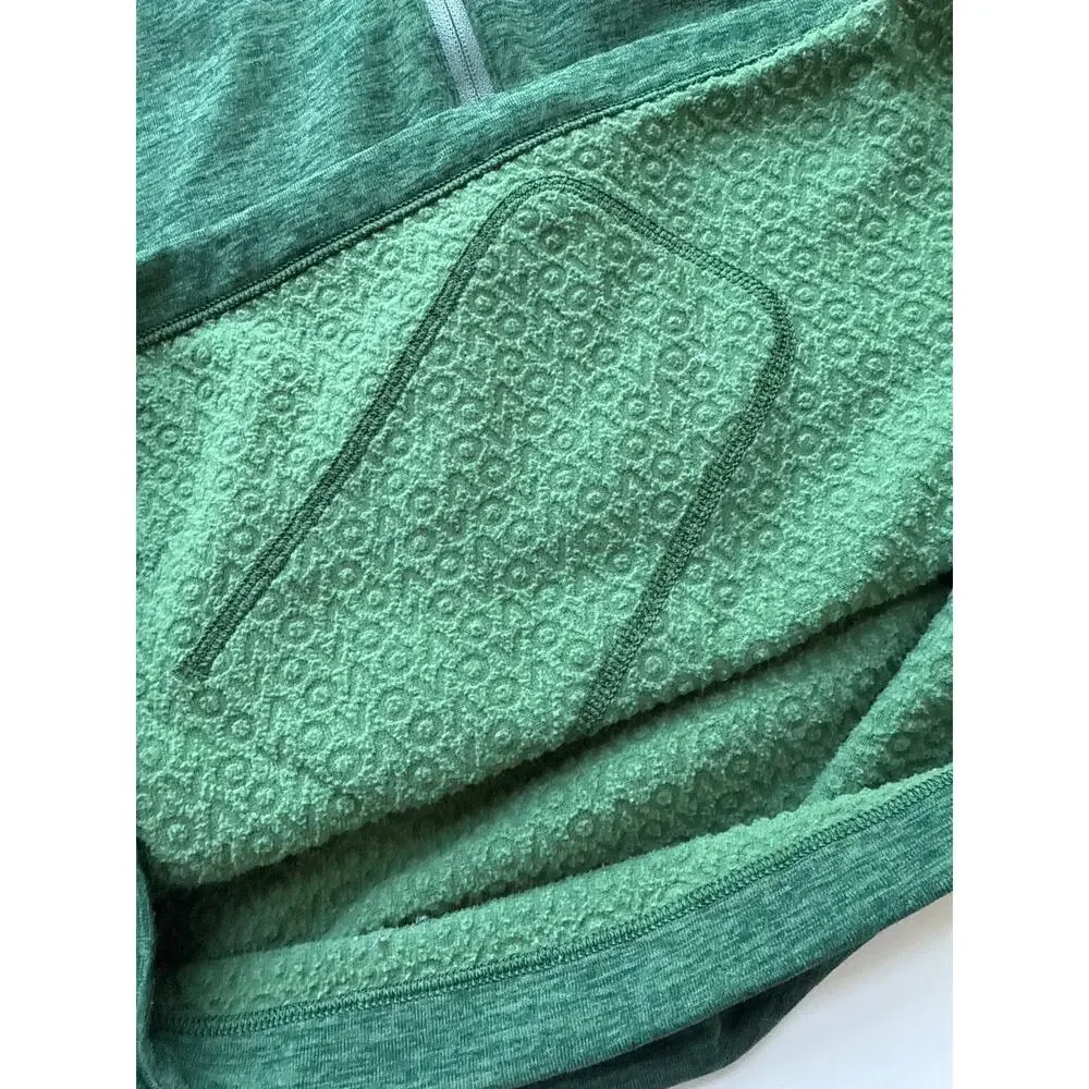 Outdoor Voices Green Quarter Zip Sweater Size Small